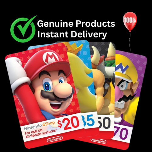 Nintendo gift cards